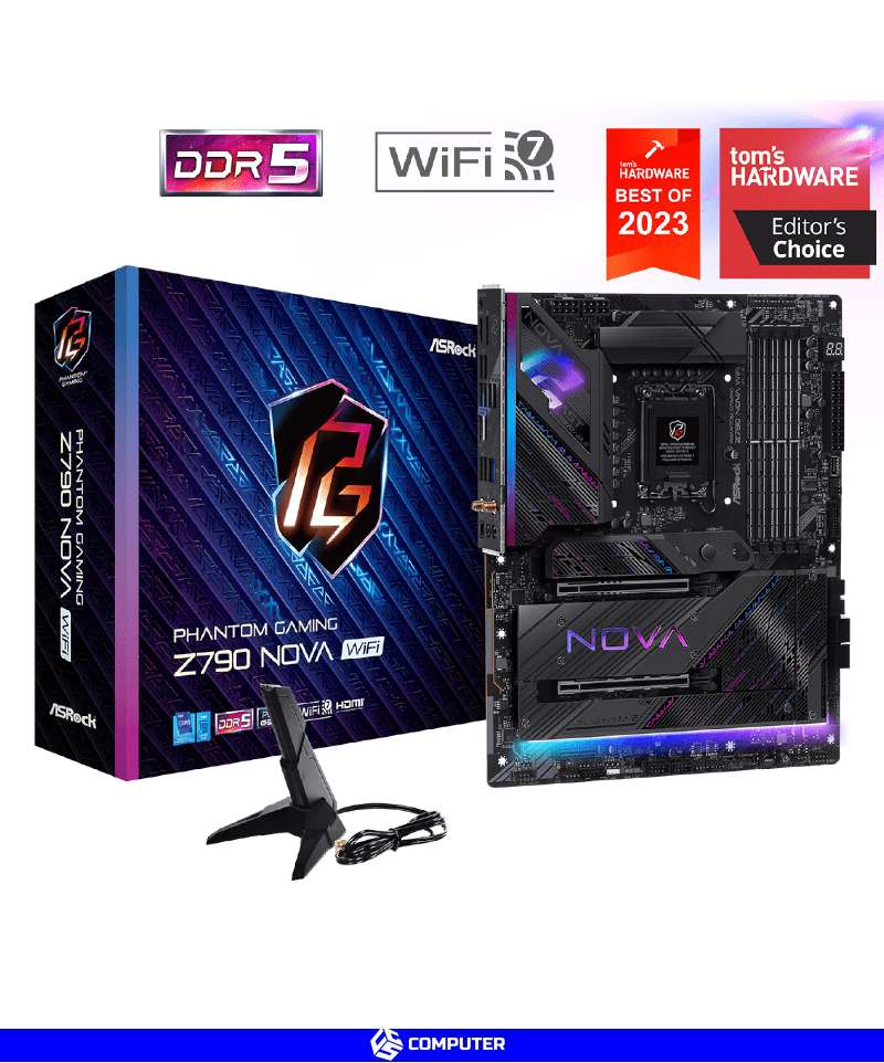 PLACA MADRE ASROCK Z790 NOVA WIFI PHANTOM GAMING PLACA MADRE