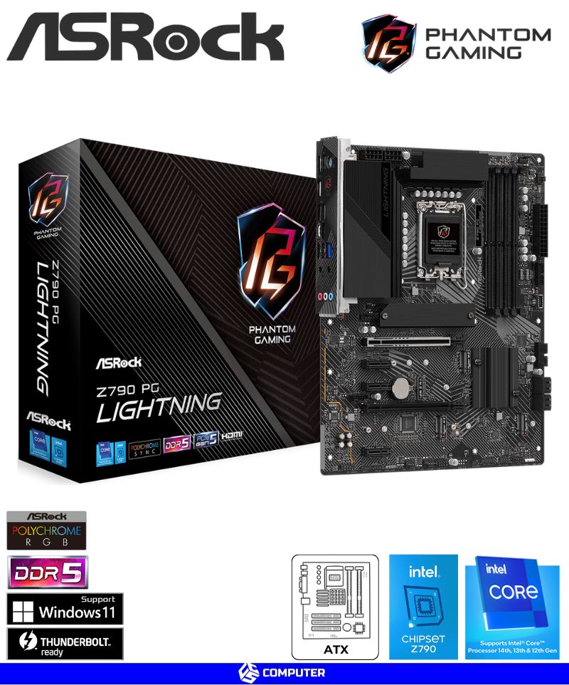 ASRock Z790 PG Lightning + WiFi6E 中古 ASRock Z790 PG Lightning + WiFi6E 中古 ASRock Z790 PG