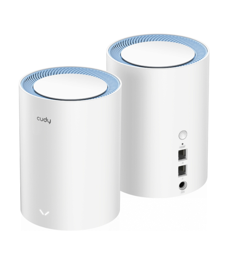 SISTEMA WIFI MESH CUDY M1200 AC1200 PACK X2