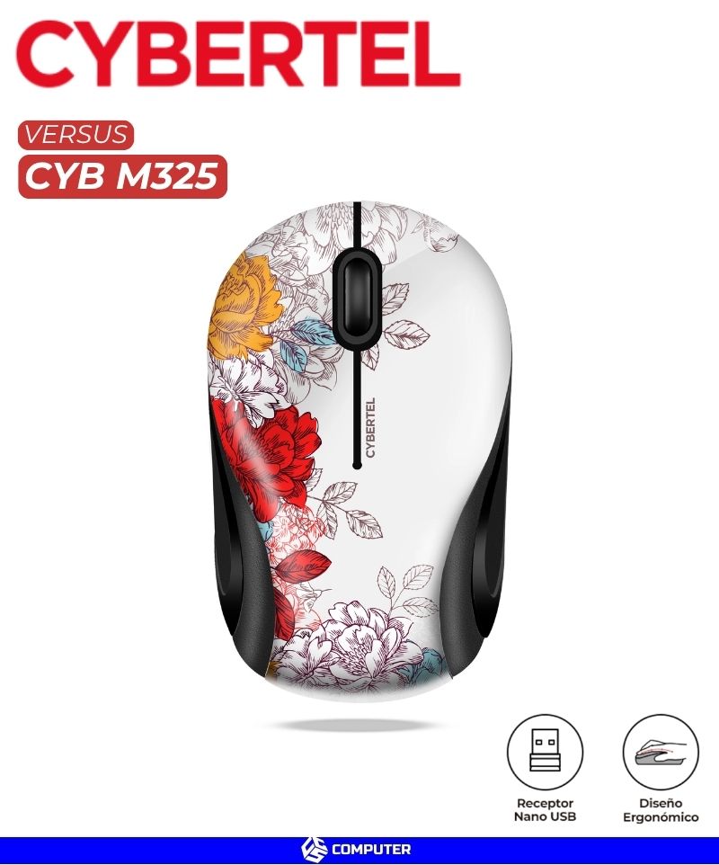 MOUSE CYBERTEL VERSUS CYB M325 WIFI USB