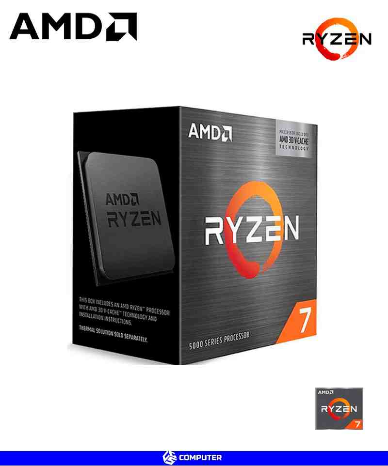 PROCESADOR AMD RYZEN 7 5700X 3D AM4 BOX